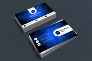 Best Colors Business card layout design