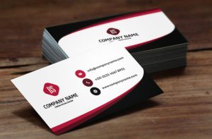 Modern business card design