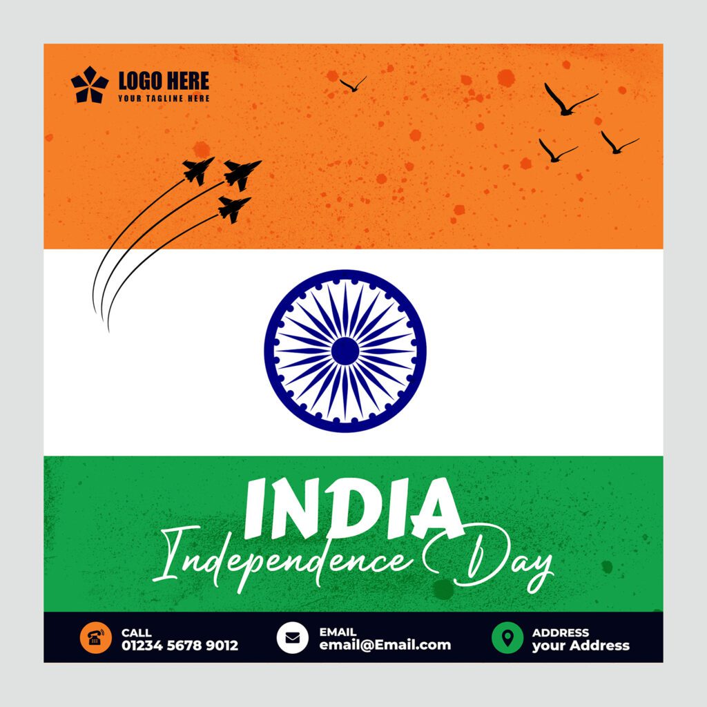 India independence day Graphic Flag