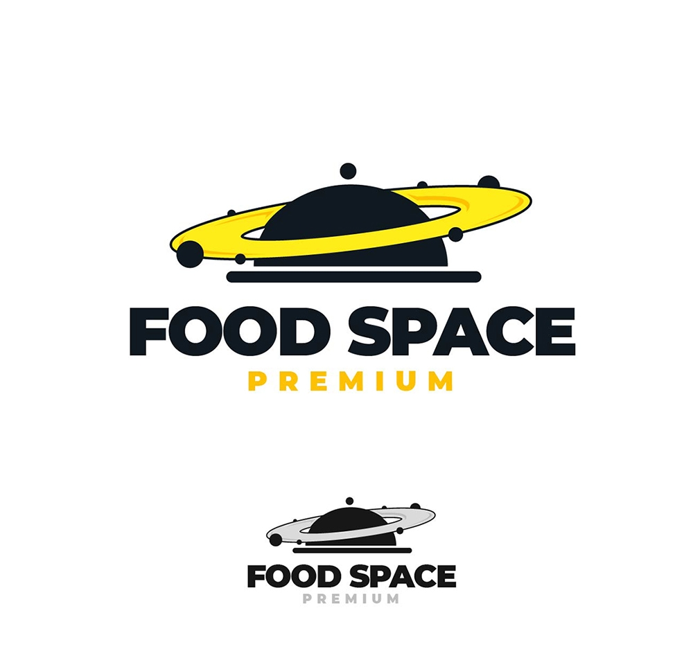 Food Space Logo Design Food Space Logo Design