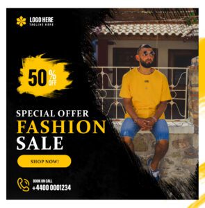 Fashion Post Design For Social Media Marketing