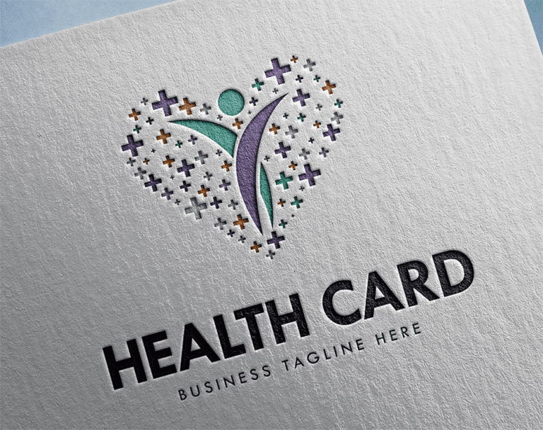 Healthy care life logo design