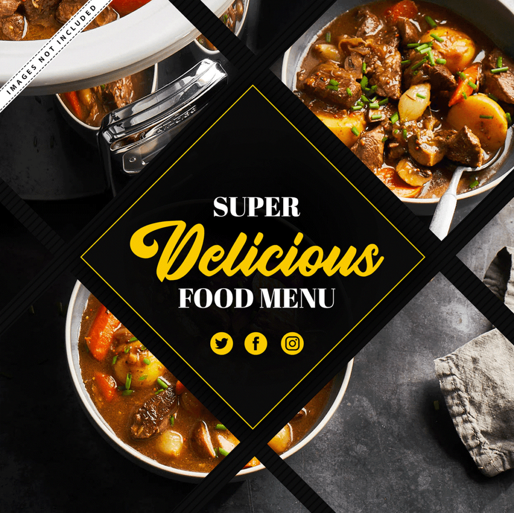 Super Delicious Food Menu