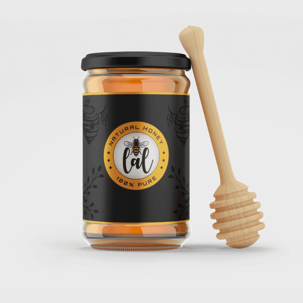 Natural Honey Logo Design
