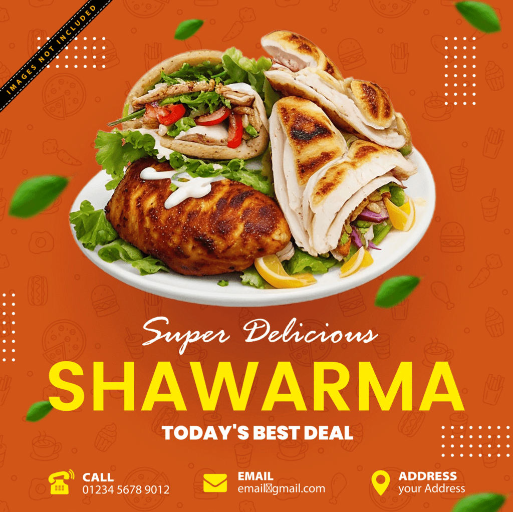 Shawarma Post Design