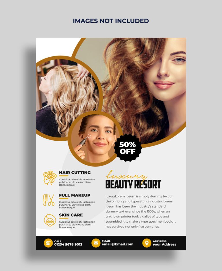 50+ Free Beauty Salon Flyer Templates to Download (Editable & Print-Ready)