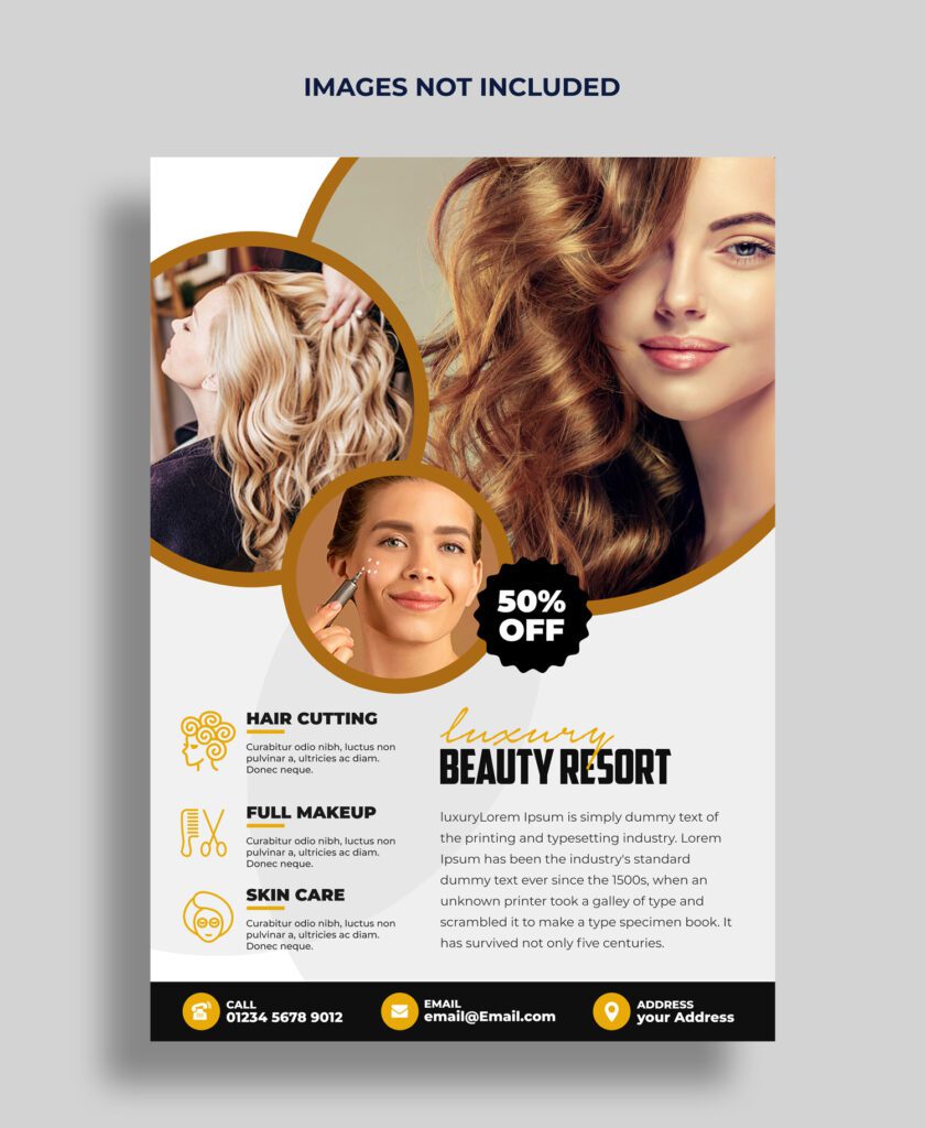 Free Beauty Salon Flyer