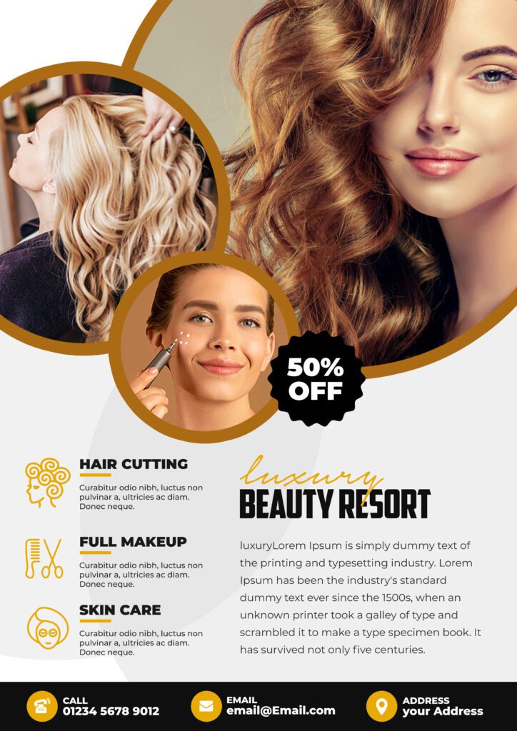 Free Beauty Salon Flyer
